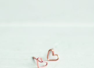 DIY VALENTINE’S SWEET HEART EARRING