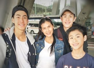 เจ้านาย เข้าขุน กลับมาเมืองไทยแล้ว แฟนๆกรี๊ดรอรับสนามบิน