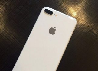 โชว์เครื่อง Mockup iPhone 7/7 Plus สีขาวเงา Jet White