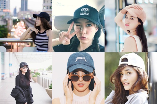 ดาราชิคๆสไตล์หมวกแก๊ป