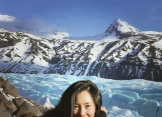 นุ่น วรนุช สวยงามสุดๆ ทริปท่องแดนไอซ์แลนด์