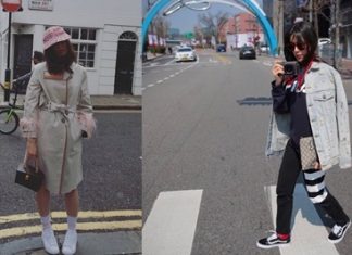 แมทช์การแต่งตัวด้วยรองเท้าผ้าใบสุดเก๋