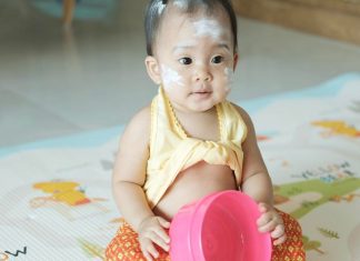 รวมภาพความฮา เป่าเปา ต้อนรับสงกรานต์