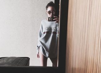 ส่องภาพเซลฟี่หน้ากระจกของ “เจนี่ เทียนโพธิ์สุวรรณ”