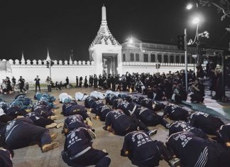 คนบันเทิงจิตอาสาทำความดีถวายพ่อหลวงรัชกาลที่9 ที่สนามหลวง