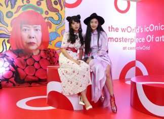 “คิทตี้-ยิปโซ” ร่วมชมผลงาน “14 Pumpkins 2017” ของ Yayoi Kusama ในงาน “Bangkok Art Biennale 2018”