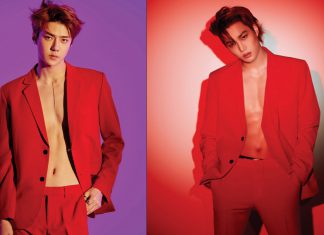 โอ้วววว! เช็ดน้ำหมากแป๊บ! ‘Kai’ และ ‘Sehun’ โชว์ซิกแพ็คสุดเซ็กซี่ในรูป teaser ‘Love Shot’