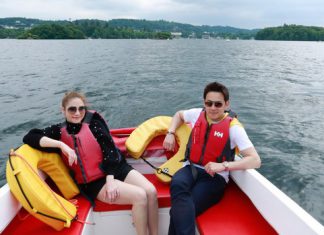 “ฟลุค-นาตาลี” มากับดวง หวิดพลาดทะเลสาบริบบิ้น!