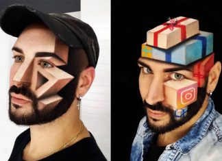 ทำความรู้จักกับ ‘Luce’ เมคอัพอาร์ตติสท์ ผู้วาดใบหน้าและศีรษะของตัวเองแบบ 3D ได้อย่างน่าทึ่ง!