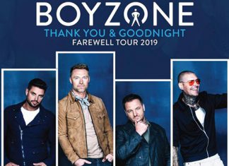 ปิดตำนานวง “BOYZONE” ในคอนเสิร์ต “BOYZONE THANK YOU & GOODNIGHT FAREWELL TOUR 2019” 28 มี.ค. นี้ รอบเดียวเท่านั้น