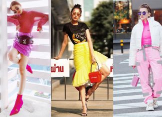 เปรี้ยวจี๊ดส่งท้ายซัมเมอร์! รวมไอเดียแมตช์เสื้อผ้าโทนสีนีออนสุดแซ่บของเหล่าคนดัง 