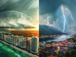 สวยราวภาพวาด! ชมภาพท้องฟ้าสุดอะเมซิ่งยามเกิดพายุของศิลปิน Digital Storm