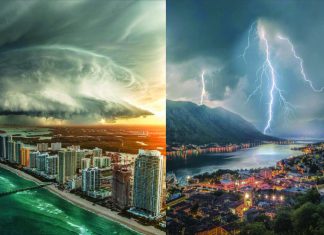 สวยราวภาพวาด! ชมภาพท้องฟ้าสุดอะเมซิ่งยามเกิดพายุของศิลปิน Digital Storm