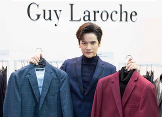 “กีลาโรช” เครื่องแต่งกายชายแบรนด์ดังจากฝรั่งเศส เปิดตัว “เต๋า เศรษฐพงศ์” พรีเซ็นเตอร์คนล่าสุด