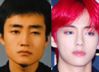 หล่อได้พ่อ! ชาวเน็ตเทียบรูปหนุ่ม ‘V BTS’ กับคุณพ่อ เหมือนกันราวฝาแฝด