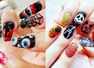 จัดไป! 20 ไอเดียลายเล็บคิ้วท์ๆ ต้อนรับฮาโลวีน