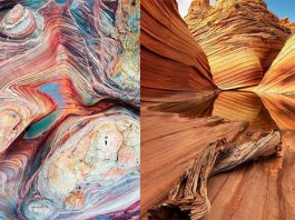 งดงามราวดาวเคราะห์ดวงอื่น! ‘The Wave’ ภูเขาหินทรายยุคจูราสสิก