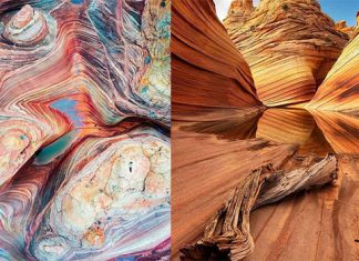 งดงามราวดาวเคราะห์ดวงอื่น! ‘The Wave’ ภูเขาหินทรายยุคจูราสสิก