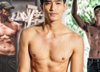 เห็นแล้วถึงกับร้อง…อื้อหือ “ตูมตาม” อวดซิกแพคแน่น