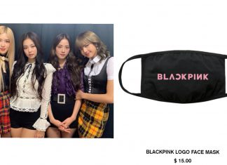 Universal Music Group จัดทำหน้ากากอนามัยที่มีโลโก้ของ BLACKPINK จำหน่ายเพื่อมอบเงินให้องค์กรการกุศล