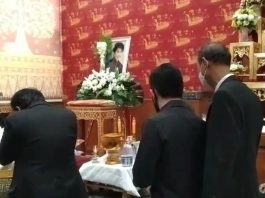 พิธีรดน้ำศพ”อ๊อด คีรีบูน”นักร้องยุค 80 มะเร็งสมองคร่าชีวิตในวัย 57