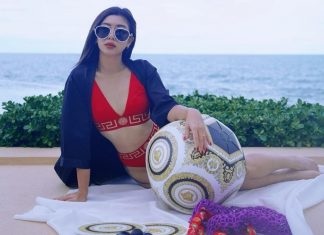 น้ำทะเลเดือด “กุ๊บกิ๊บ”ใส่บิกินี่สีแดง บอกเลยแซ่บมาก