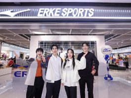 “เจนิส – เจณิสตา”, “กระทิง – ขุนณรงค์” พร้อม “อู่อู๋ และเซฟ” ร่วมงาน ERKE แบรนด์สปอร์ตแวร์ชั้นนำจากจีน เปิดแฟลกชิพสโตร์แห่งแรกในไทย ณ เดอะมอลล์ไลฟ์สโตร์ บางกะปิ